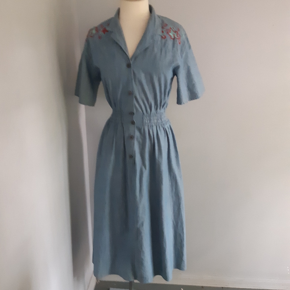 Next Collection vintage short sleeve dress Size 10